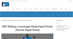 Desktop Screenshot of kursuskapalpesiar.com